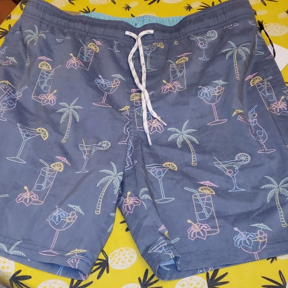 jean short swim trunks
